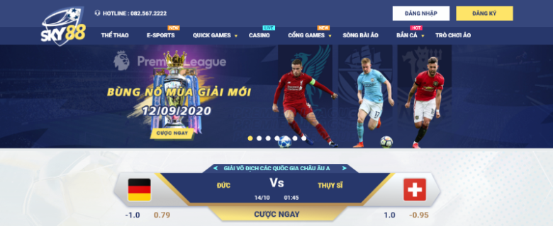 Đa dạng game cá cược tại Sky88