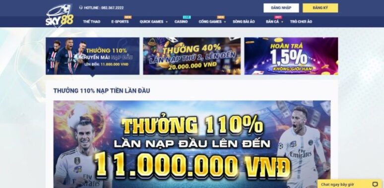 Link vào Sky88 mới nhất