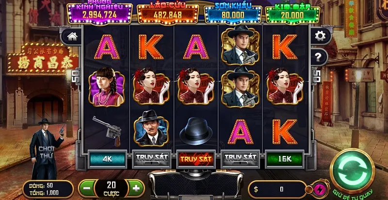 Bến Thượng Hải là top 1 game slots có hũ to nhất tại Sky88