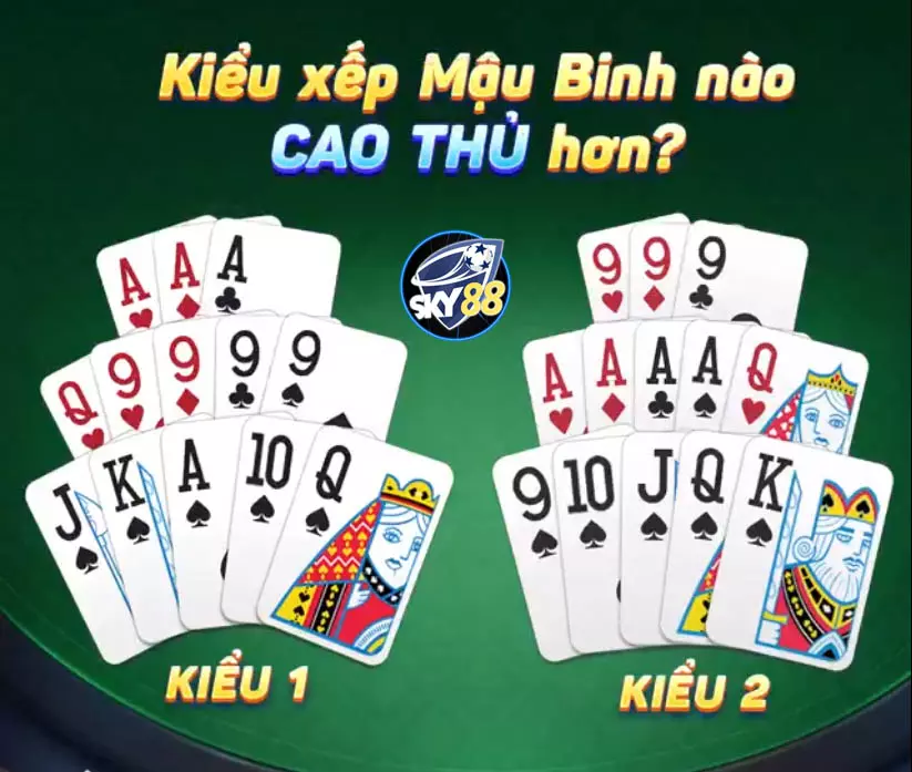 Cao thủ xếp bài binh lủng