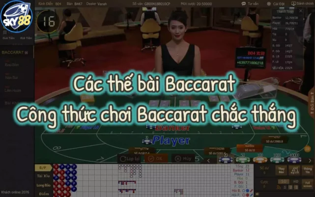 Công thức đánh baccarat